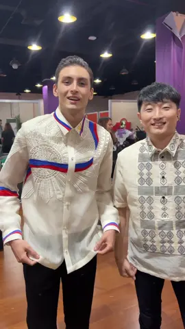 Barong Check with @🇯🇵Shotaro🇯🇵 ✋🏼😝🤚🏼 #foreignoy 