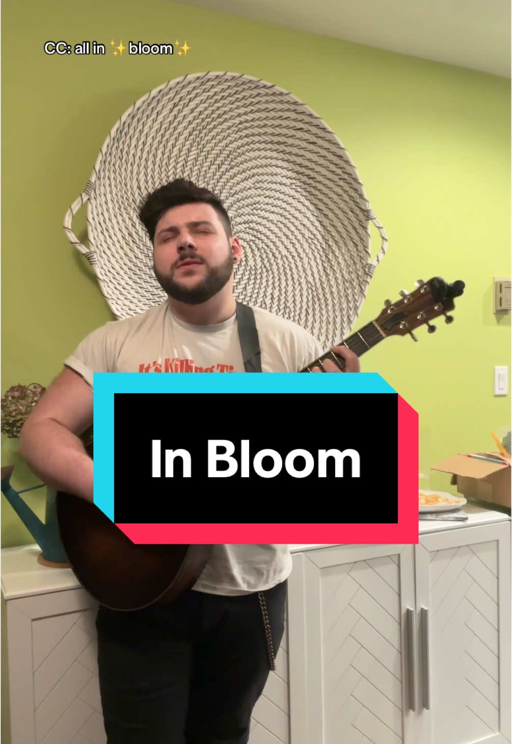 Do y’all like these types of videos? #neckdeep #inbloom #poppunk #emo #acoustic #music @Neck Deep @Taylor Guitars 