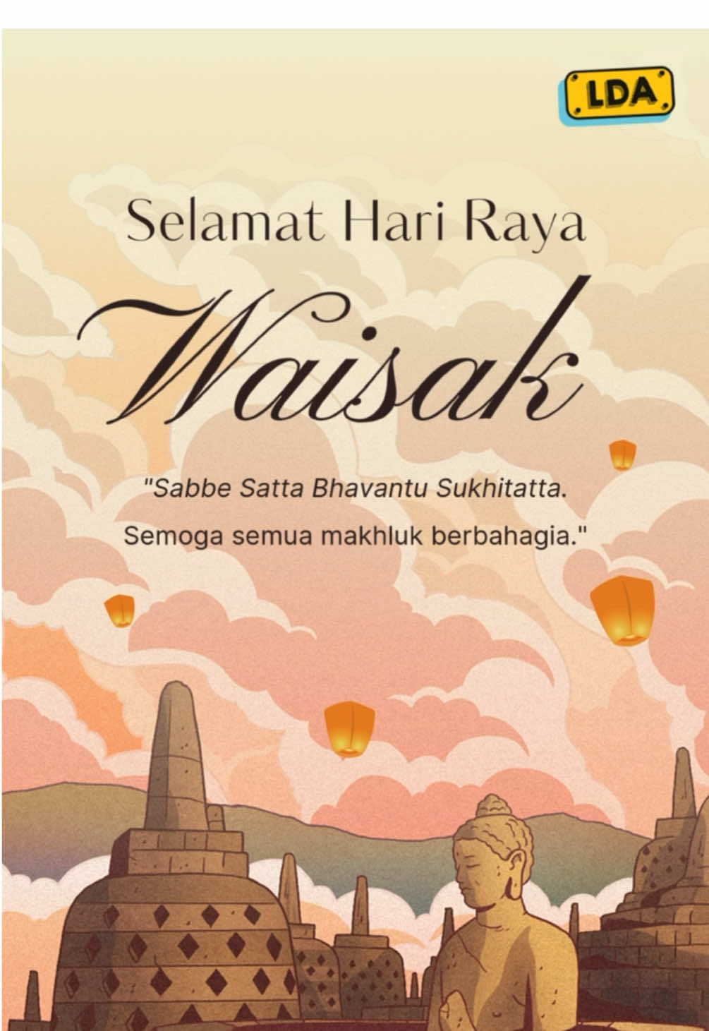Selamat Hari Raya Waisak 2569 BE ✨ Semoga momen ini membawa ketenangan, refleksi diri, dan semangat baru untuk terus berkembang—dalam karya dan kehidupan.  #waisak 