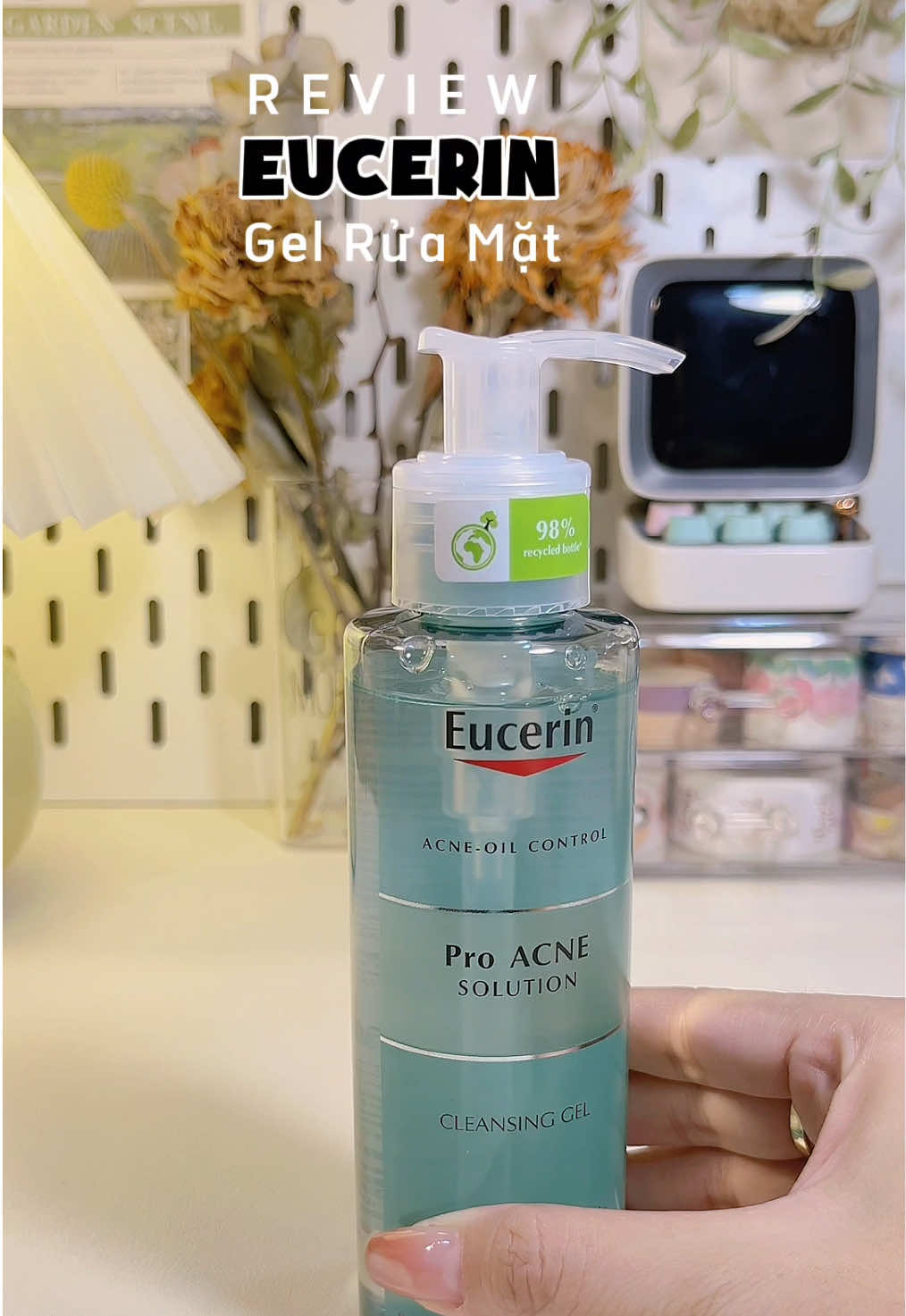 Tui tìm đc srm chân ái òiiii. Da dầu, nhạy cảm dễ lên mụn thì có thể nghía qua ẻm nha 😍 #suaruamat  #damun #danhaycam #Eucerin #proacne #dadaumun #dadau #review #xh #viral #themiaohome 