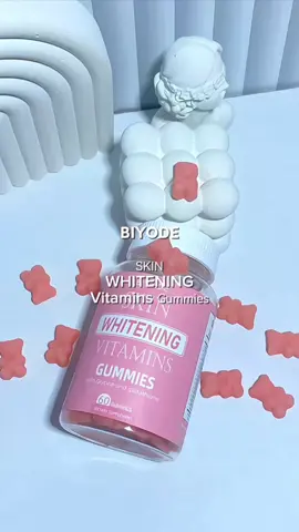 vitamin untuk mencerahkan bentuk beruang?🧸🤍 ayoo siapa yang susah putih kulitnya? coba deh konsumsi ini selama 14 hari🐻🤍✨ #biyodeglutathionegummies #biyodegummies #vitamingummies #pencerahkulit #vitaminc 