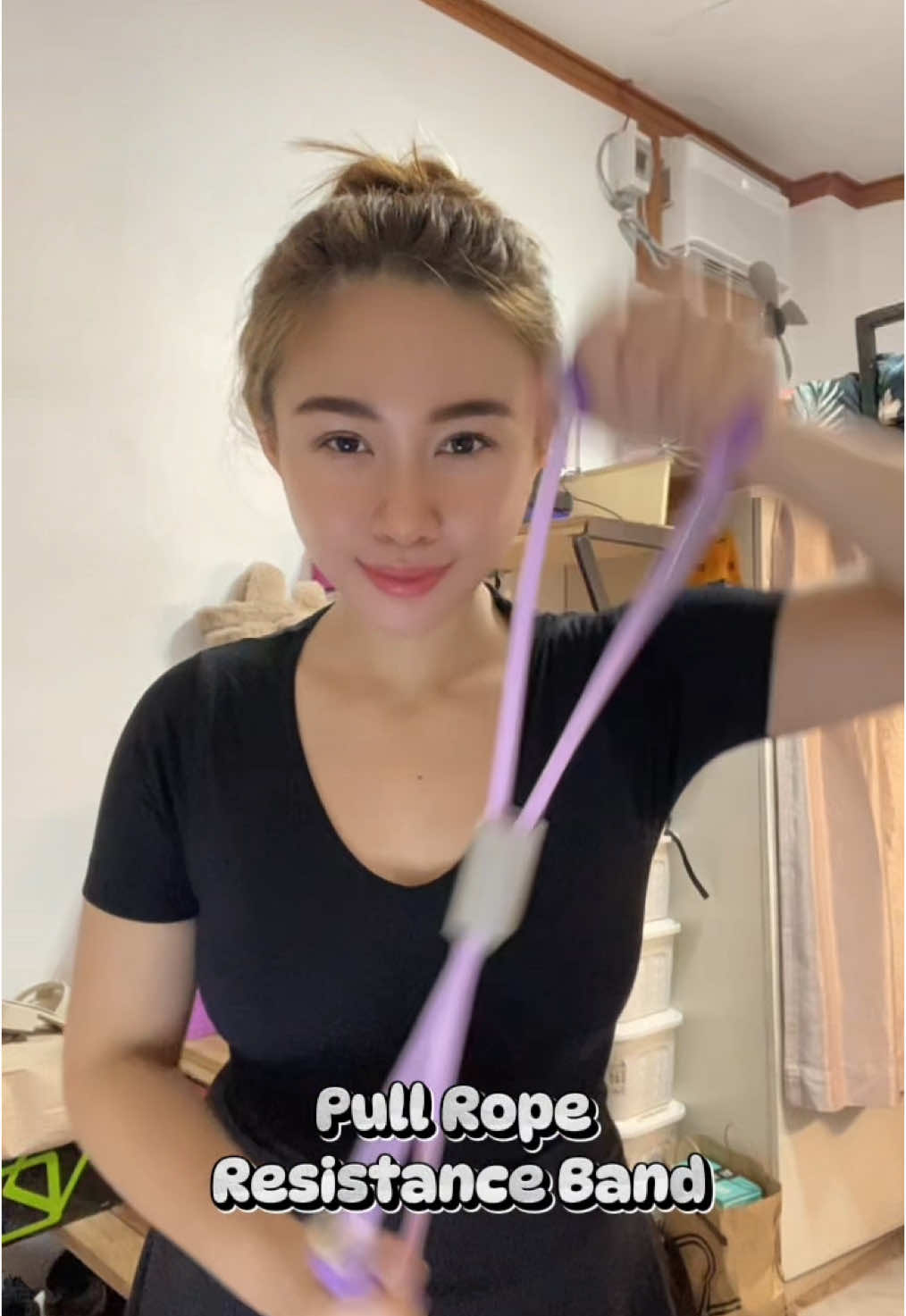 Tone it. Stretch it. Own it #pullroperesistanceband #pullrope #resistancebands #felixmallph #barbiearms #workoutplan #yogaband #workouttips #cruzitta🥀🔥 #askcruzitta #cruzittatips #mamverone #budsverone #kabuds #cruzittateachernica 