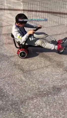 This is really amazing!#fyp #hoverboard #hoverboardattachmentseat #tiktok #tiktokshop 