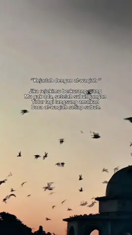 Yuk, amalkan al waqiah dari sekarang #allahummashollialasayyidinamuhammad #7surahpilihan #7suratistimewa #amalanharian #jalurlangit #alwaqiah #pembukarezeki #fyppppppppppppppppppppppp 
