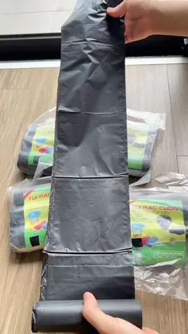 Combo 12 cuộn túi đựng rác to, túi dai, dày dặn#trainghiemthaobu1 #tuidungrac 