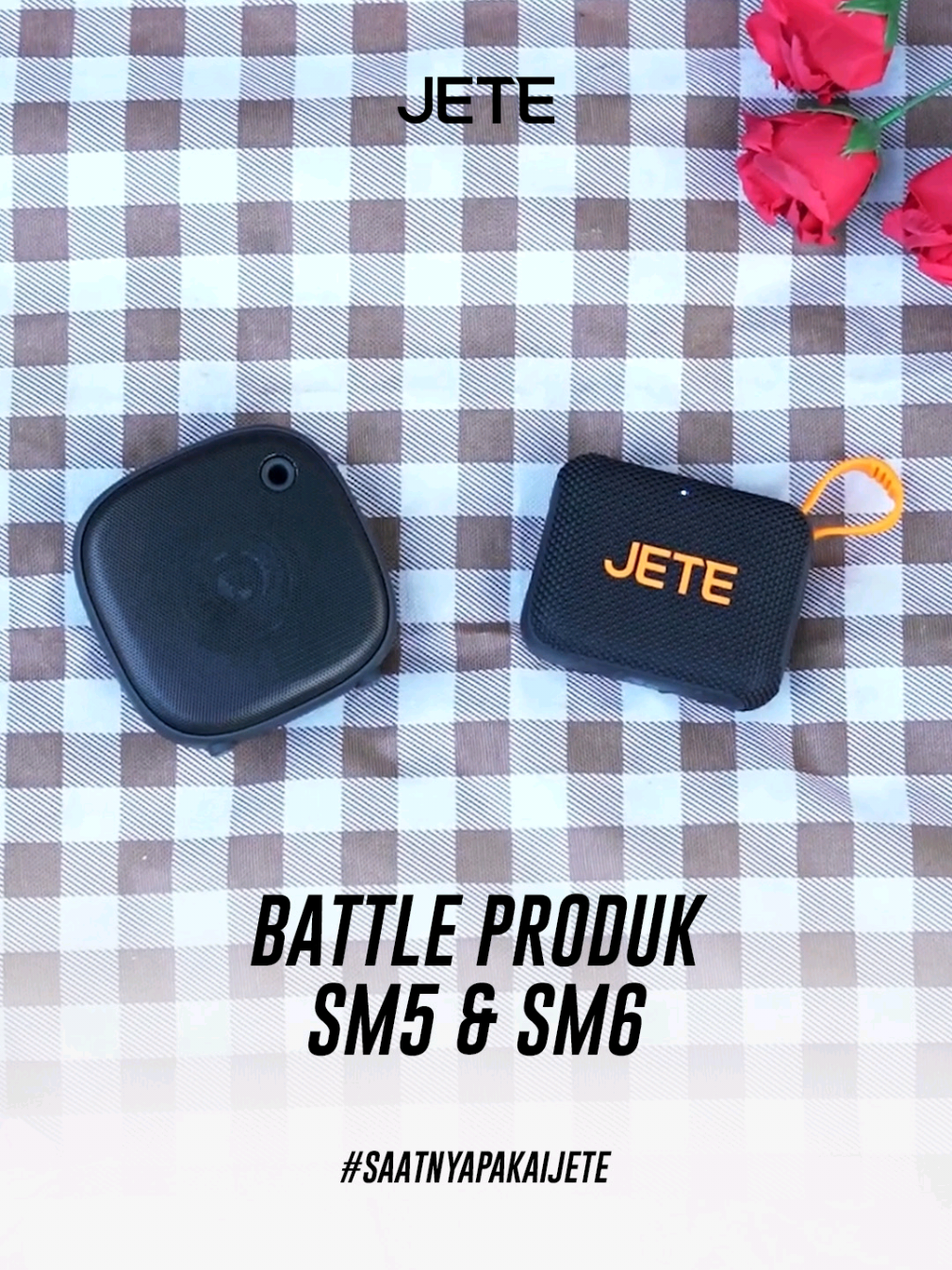 💥 BATTLE SPEAKER JETE SM5 VS SM6 💥 Masih penasaran sama Speaker JETE SM5 dan SM6? Komen dan stay tuned untuk info menarik lainnya 💁🏻‍♀️ #JETE #JETEIndonesia #JETESM5 #JETESM6 #battleproduk #fyp #speakerbluetooth  #saatnyapakaiJETE