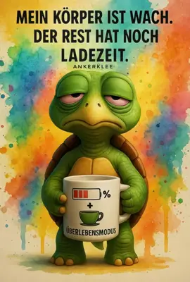 #PixVerse  #gutenmorgen  #kaffee #f  #foryoupage❤️❤️  #schildkröte  #müde  #montage 