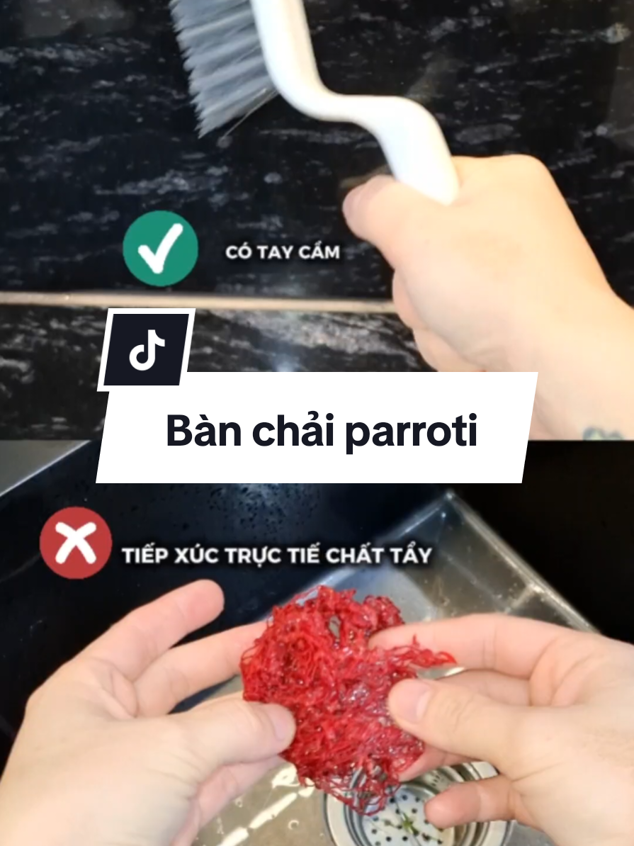 Nhà mình dùng bộ bàn chải này được khoảng 8 tháng rồi. Đồ nhà parroti kiểu mua 1 lần ko cần quay lại mua lần 2 luôn ý. Nó bền mà dùng nó tiện cực luôn. #banchai #banchaiparroti #parroti #vesinhnhacua #giadungtienich #review #thomtranreview 