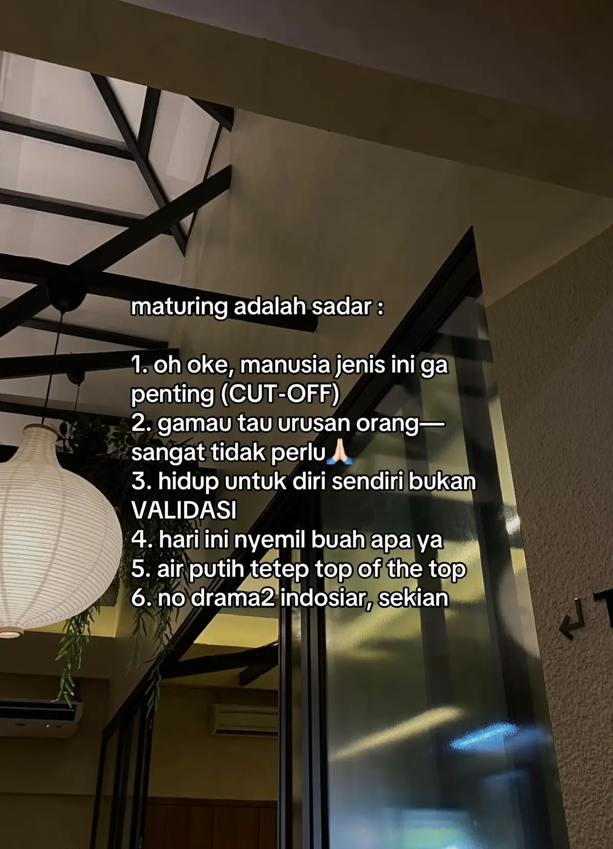 hidup cari tenang, bukan cari ribut🤝