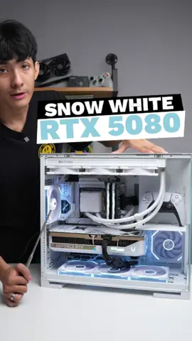 Component ជំនាន់ថ្មីទាំងអស់ Ultra 7 265K x RTX 5080 មួយឈុតសរស្គុស Snow White Build សំខាន់ Performance ក៏អេមទៀត😫🩷 #pcpartsextreme #pcpartsextremecomputer #pcbuilds #gamingpc #zotacgaming #rtx5080 #whitepcbuild #aywgaming #z890 #intelcoreultra7