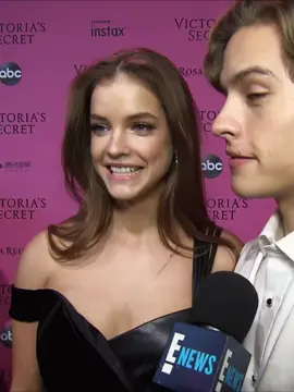 A match made in heaven. So happy.#barbarapalvin #dylansprouse #Love 