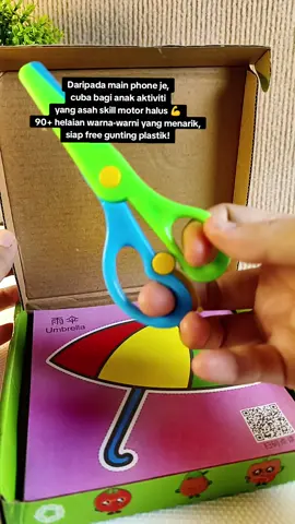 Anak bosan? Bagi je kertas aktiviti ni biar dia gunting puas-puas. Boleh latih anak fokus, tangan pun makin cekap! #activityforkids #artforkids #cuttingactivity  #motorskillsactivities 