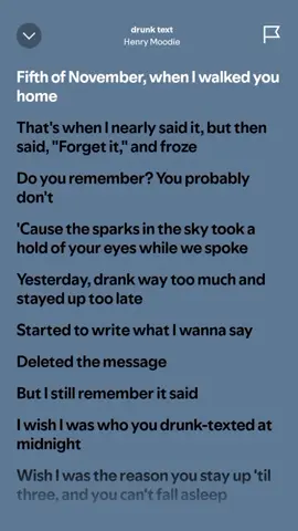 [drunk text by henry moodie] #galerysong #drunktext #henrymoodie #fulllyrics 