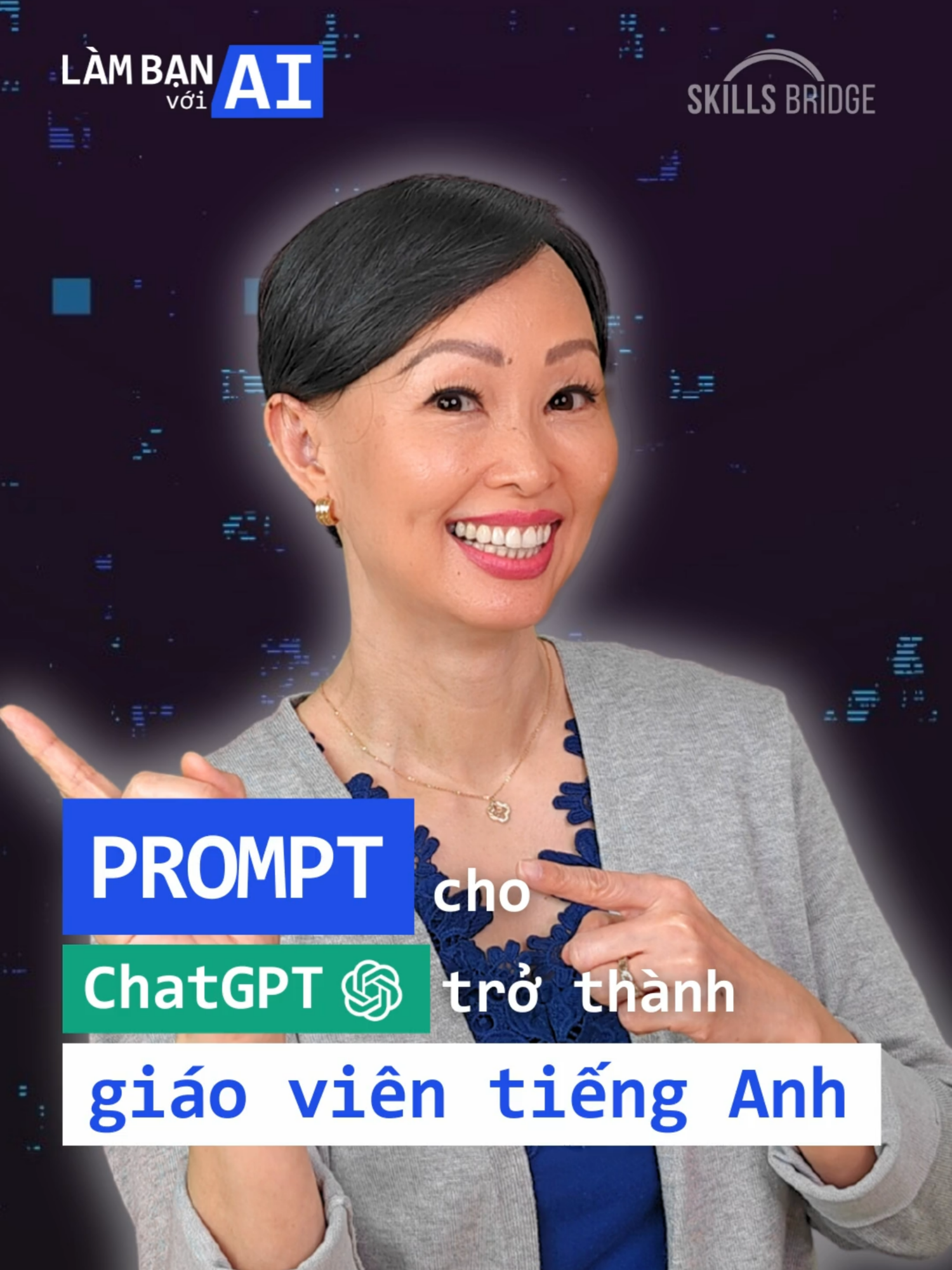 Đây là Prompt mẫu để luyện nói tiếng Anh cùng ChatGPT hiệu quả! #linhthaiofficial #lambanvoiai #ChatGPT #english #prompt #tutorial