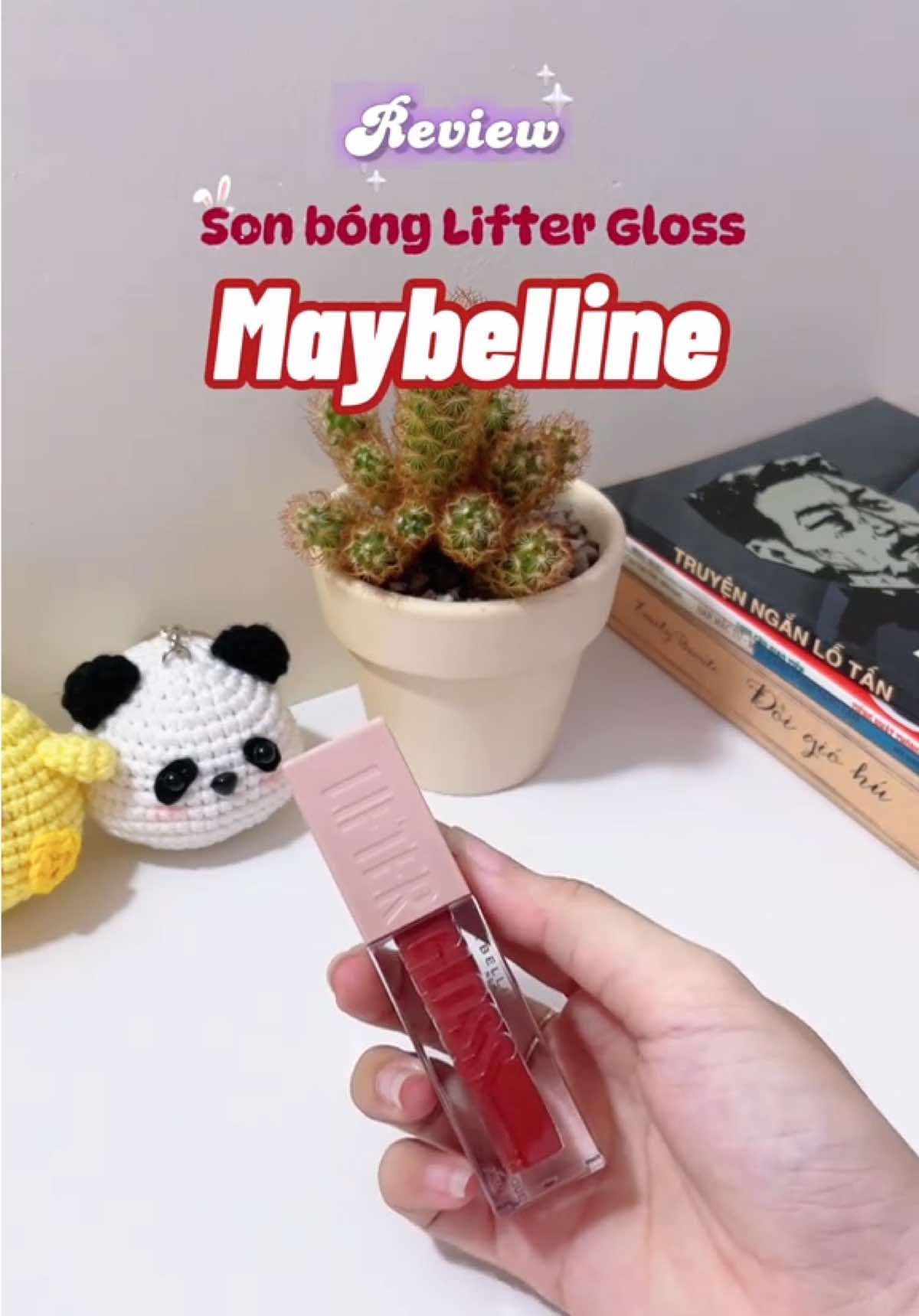 Son bóng Lifter Gloss của Maybelline xinh quá ii 💞#maybelline #liftergloss #beubeconfident
