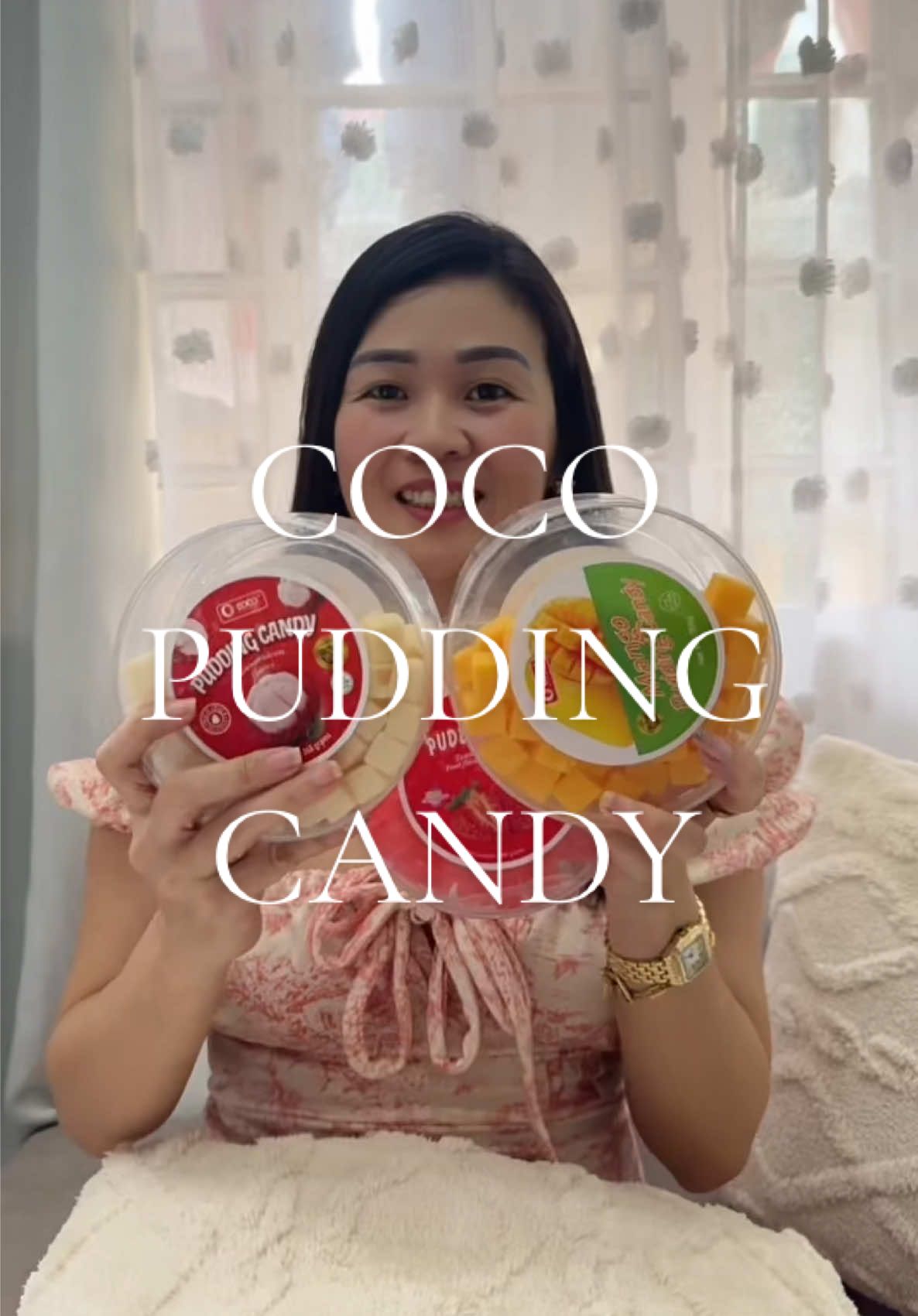 pudding candy @Coco food #puddingcandy #puddingcandymango #puddingcandystrawberry #puddingcandymasgosteen 