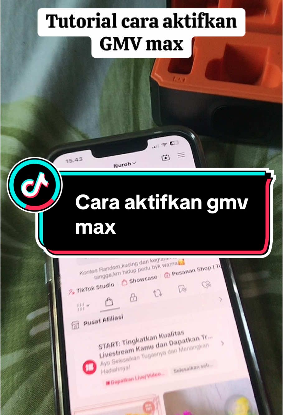 Tutorial cara mengaktifkan GMV max #gmvmax #affilliate #affilliatepemula #tipsaffiliate 