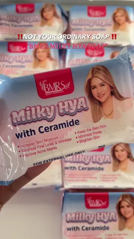 Superrr ang bango ng soap na to🥺 #soap #bmrs #bmrsniacinamidesoap #bmrsbeautyessentials✨ #ceramide #ceramidesoap #10pcs 