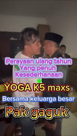 Selamat ulang tahun mas yoga @K5 Maximal Audio semoga cepat didekatkan dan dipersatukan dengan jodohnya