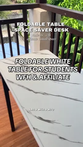 hindi na sa sahig ang product shoot ng affi na dis💓 I luv this table/desk kasi naffold and madali lang imove  #foldabletable #studytable #spacesavertable #smallspaceliving #wfhlife 