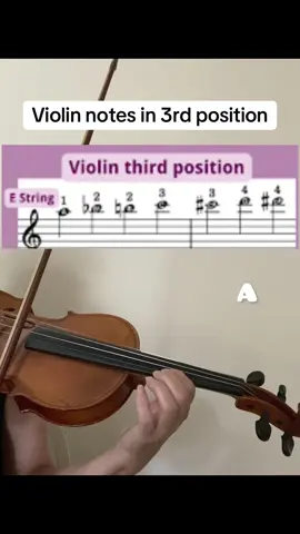 #violinlesson #violintutorial #violinlovers #violinplayers #violintok #violinteacher #violinbeginners #violinnotes #3rdpositionnotesviolin