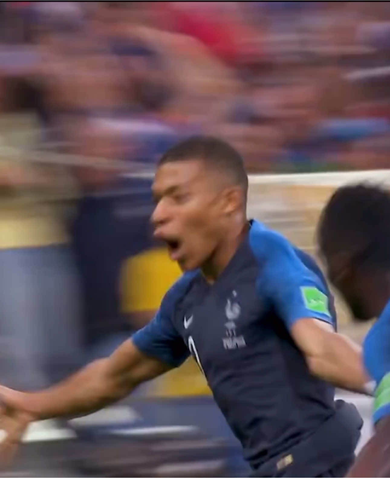 Mbappé at 19 scored this stunner in the  2018 World Cup Final vs Croatia No.1 The first teenager to score in a World Cup final since Pelé. #relatable     #mbappe #kylianmbappe #mbappegoals #worldcup  #crotia🇭🇷 #foryoupage #fyp #football #creatorsearchinsights #Viral #Soccer 