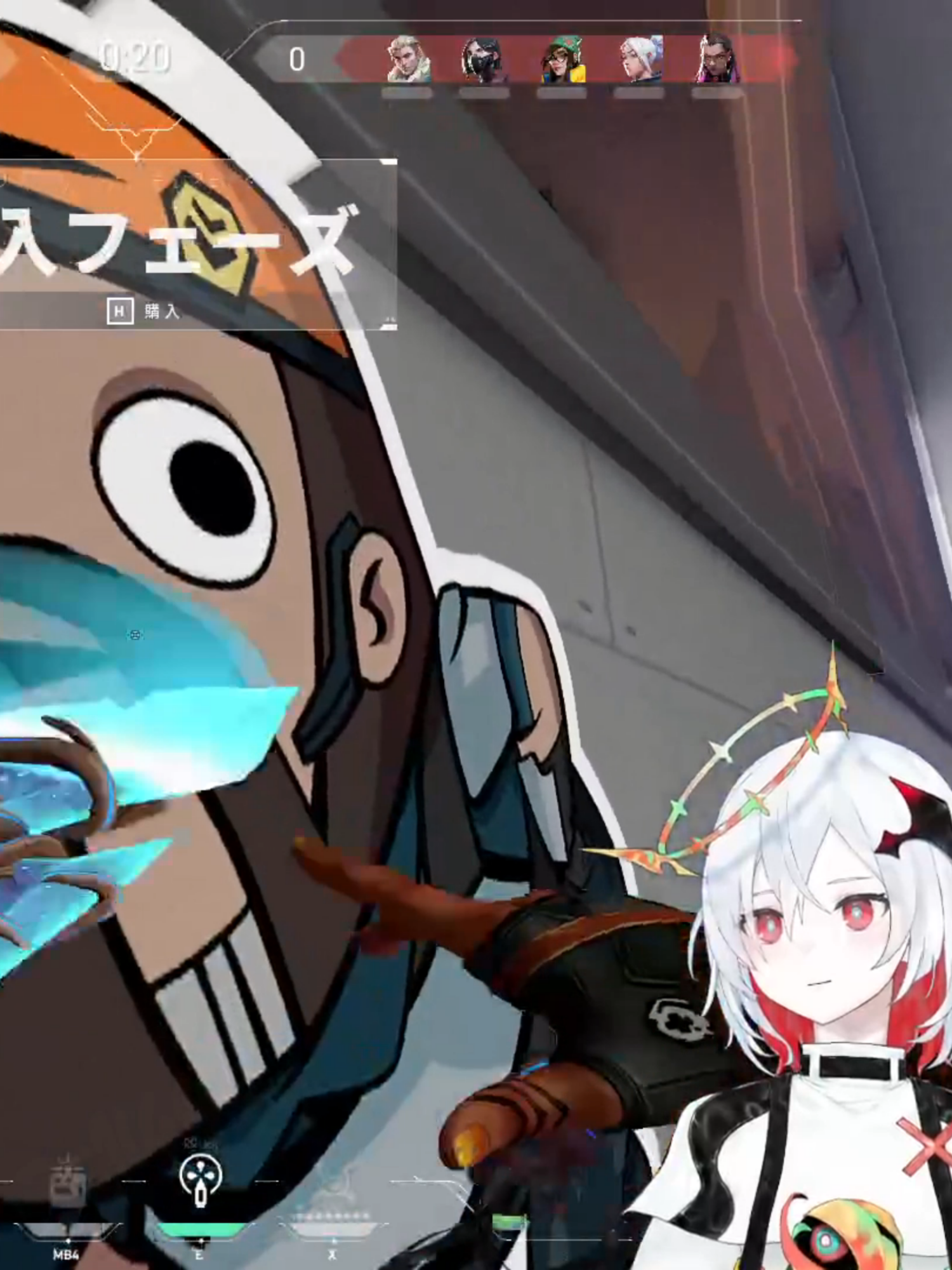 kurukuru～#ミラ #vtuber #valorantclips #valorantfunny #Valorant #VALORANT