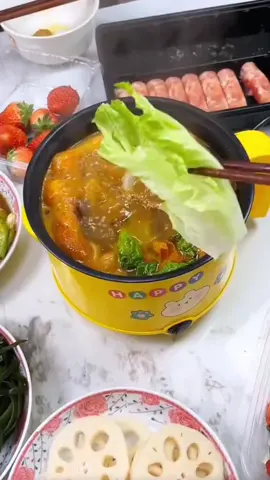 1.8L Non Stick Electric Pot /Mini Rice Cooker With Steamer Frying Pan Electric Cooker Cooking Pot Periuk Nasi 12 #foryou #organizer #appliances #homeappliances #kitchen 