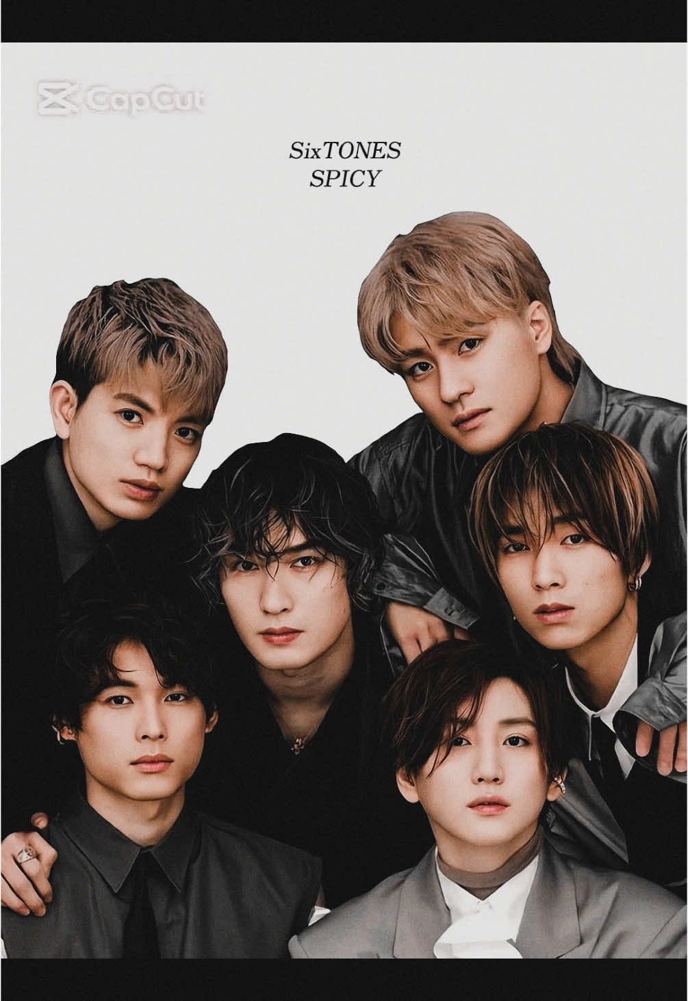 「SPICY」 .   #歌詞割り #歌割り  #SixTONES  #ジェシー #京本大我 #髙地優吾  #松村北斗 #森本慎太郎 #田中樹 