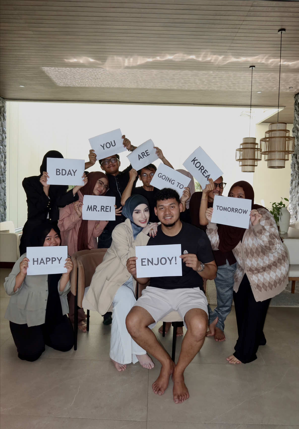 surprisein masnukky buat birthday trip going to ke korea, dan h-1 banget ngasih taunya 🫣😭🤭 