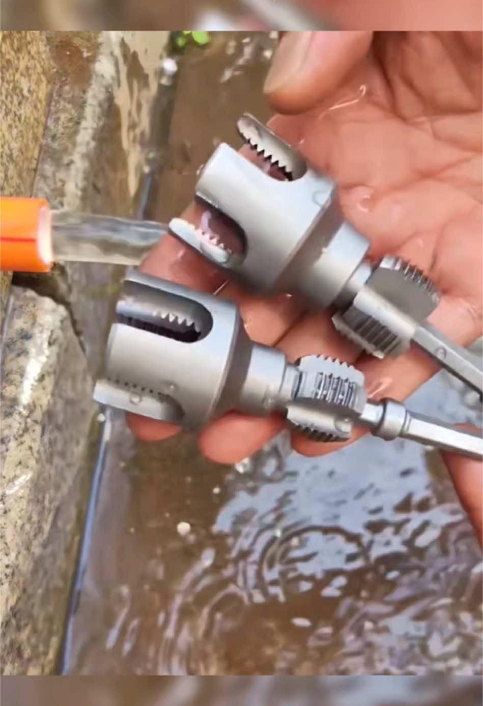 Four-in-one household water pipe internal and external thread opener with 46 points universal new type tapping new type PPR water pipe teeth #tiktokmademebuyit #gadgets #LearnOnTikTok #goodthingstoshare #musthave #learnontiktok #goodstuff #musthaveproducts #goodthings #TikTokShop  #TikTokShopLoveAtFirstFind #TikTokShopMothersDay #TikTokShopRestock #spotlightfinds 