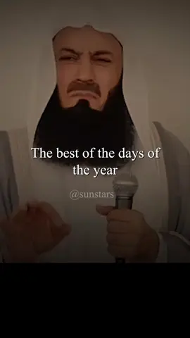 The best ten days of the year. Speaker : Mufti Menk #allah #muftimenkofficial #fyp 