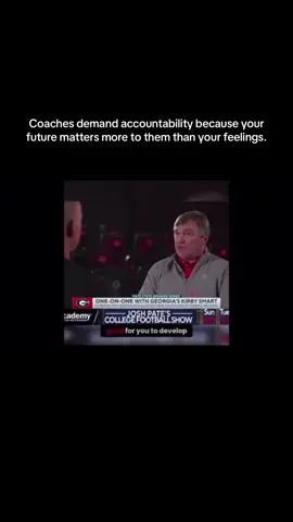 Coaches demand accountability because your future matters more to them than your feelings. Accountability isn’t about being tough on you.  It’s about believing in your potential. Don’t run from hard coaching—run toward it. Don’t take it personal.  Take it seriously.