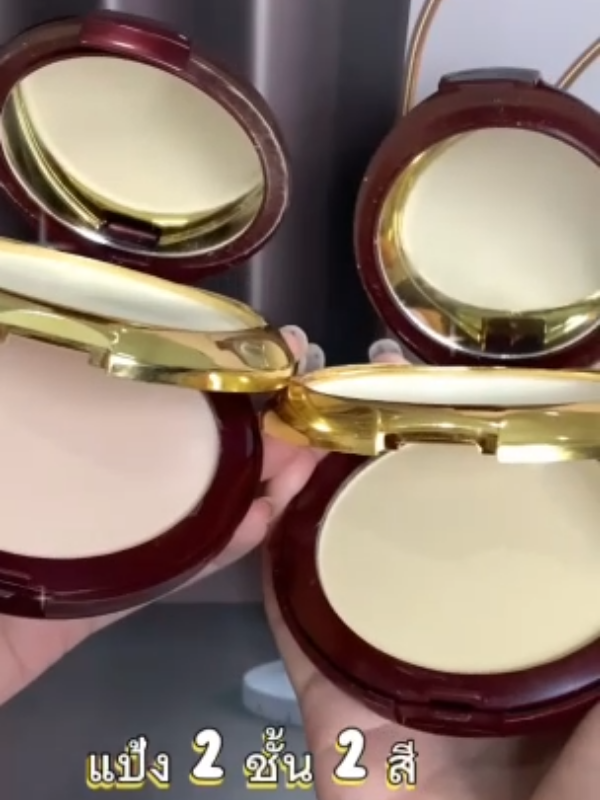แป้งพัฟ Yafu (ตลับแดง) แป้ง 2 ชั้น มีเบอร์ 01 และ 02 #พร้อมส่ง #ส่งเร็ว #ฟีด ฝากกดติดตามด้วยนะคะ