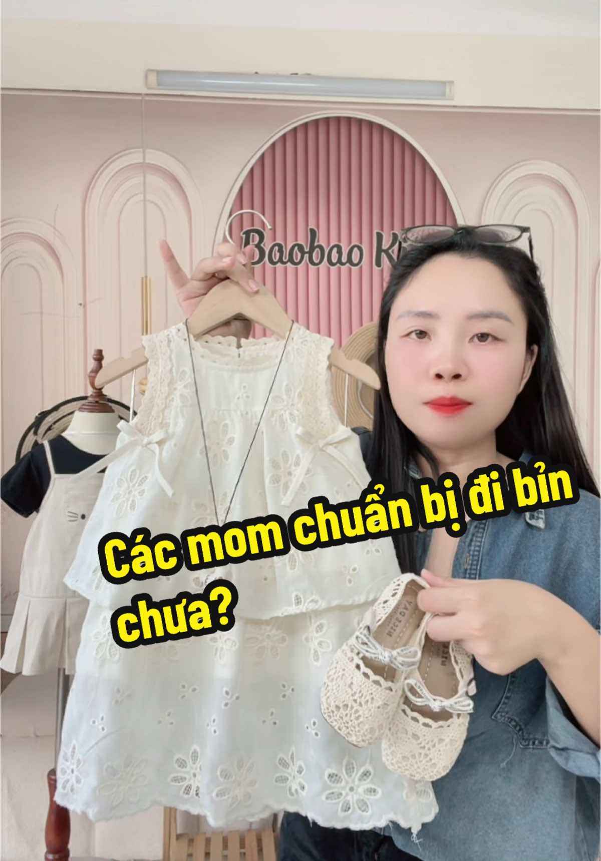 Ôi đi biển phải săn ngay set này cho em #tiktokviral #quanaobegai #bohebegai #vayxinhchobe #vaybegai #vaybegaithietke 