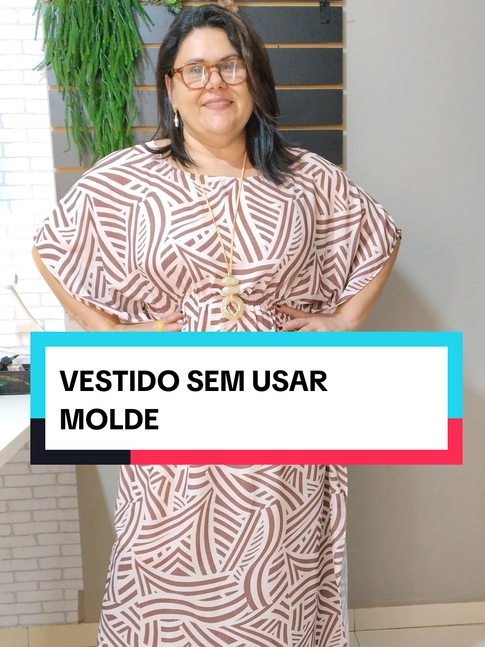VESTIDO SEM USAR MOLDE  #costurar #modaplussize 
