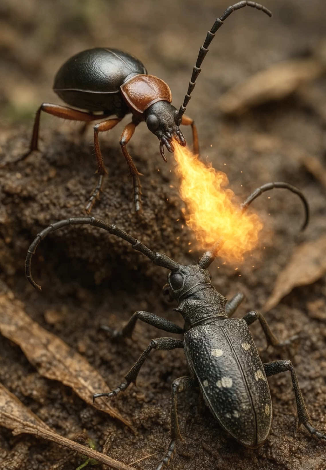 Bọ pháo thủ - bombardier beetle 