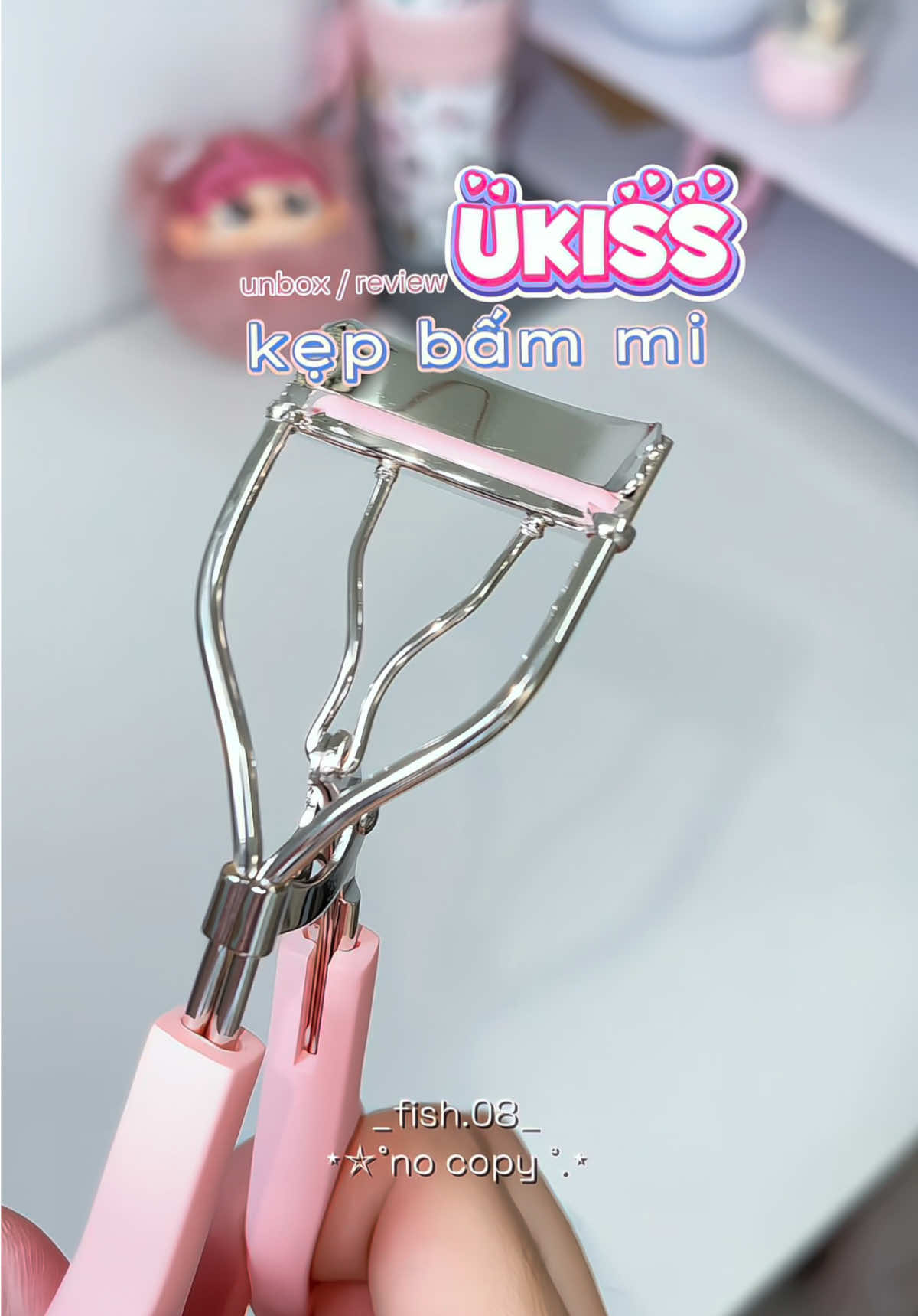 em kẹp bấm mi chân ái cuộc đời tui chính là kẹp bấm mi của nhà ukiss trước dùng ké của đứa bạn mà giờ mê luôn #kepmi #bammi #mi #ukiss 