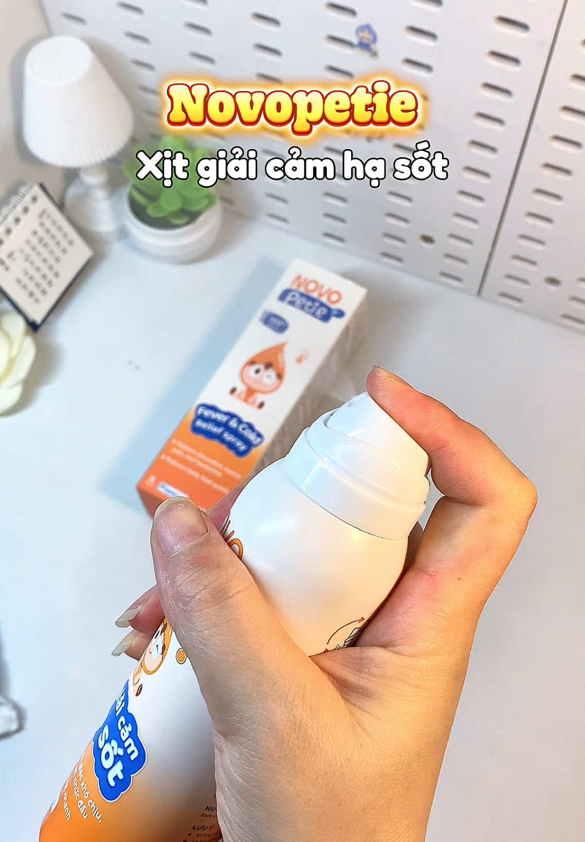 Nhà có trẻ nhỏ nên có 1 lọ xịt giải cảm hạ sốt Novopetie này nè! #review #unboxing #xithasotnovopetie #xithasotchobe #xithasot @Novopetie Việt Nam #xuhuong #viralvideo 