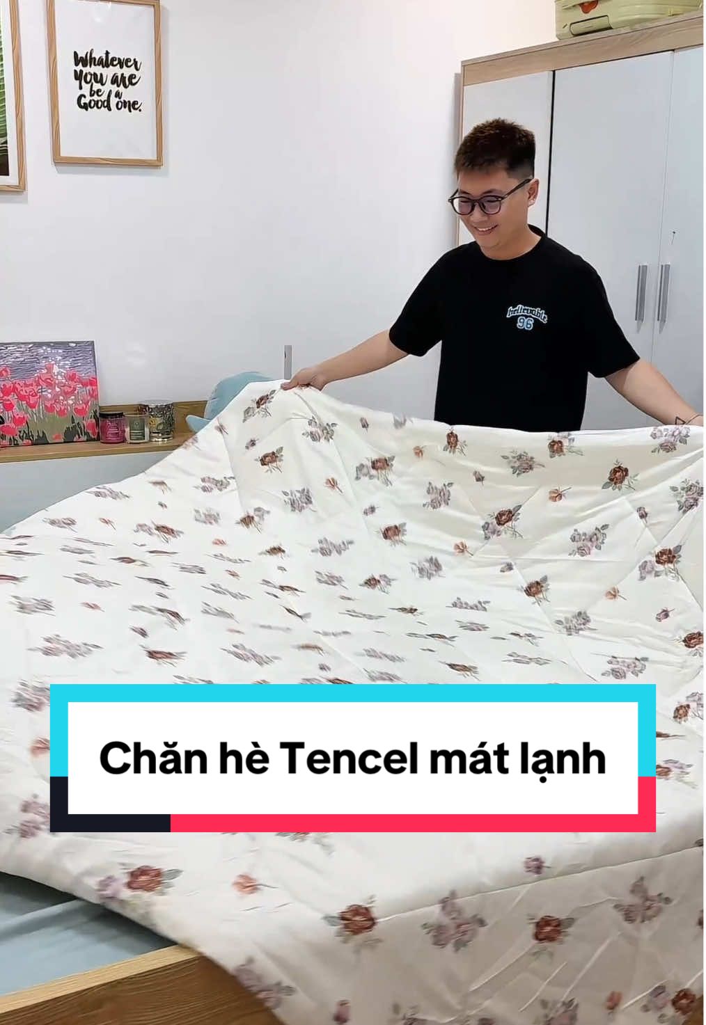 Trời mùa hè nóng cỡ này thì đắp Chăn lụa Tencel Cool là quá hợp lý vì đắp mát mướt mịn thích lắm anh chị ơi #chăn #mền#mêfangagoidem #chanmuahe #chanchanbong #mentencelcoolaoiconcept #xuhuong 