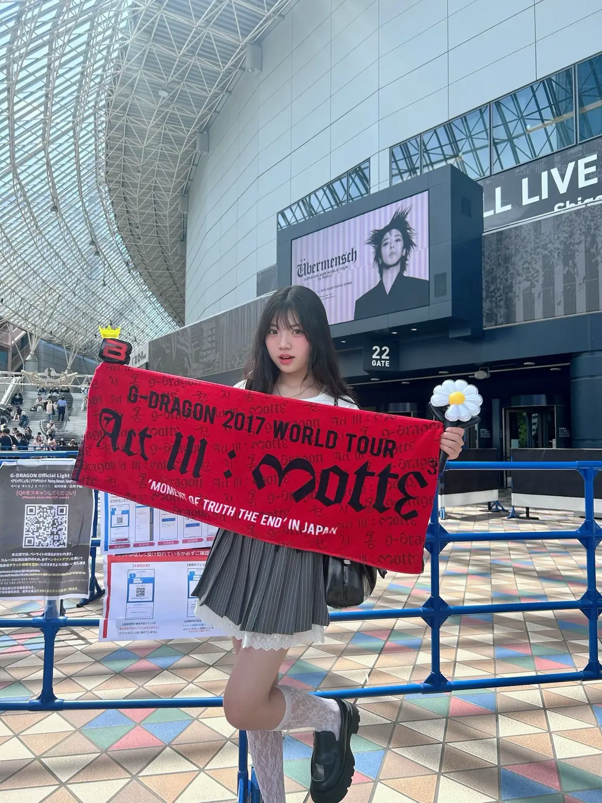 余韻に浸りながら今日も学校がんばりました🥲💖#gdragon#ジヨン#東京ドーム#大好き