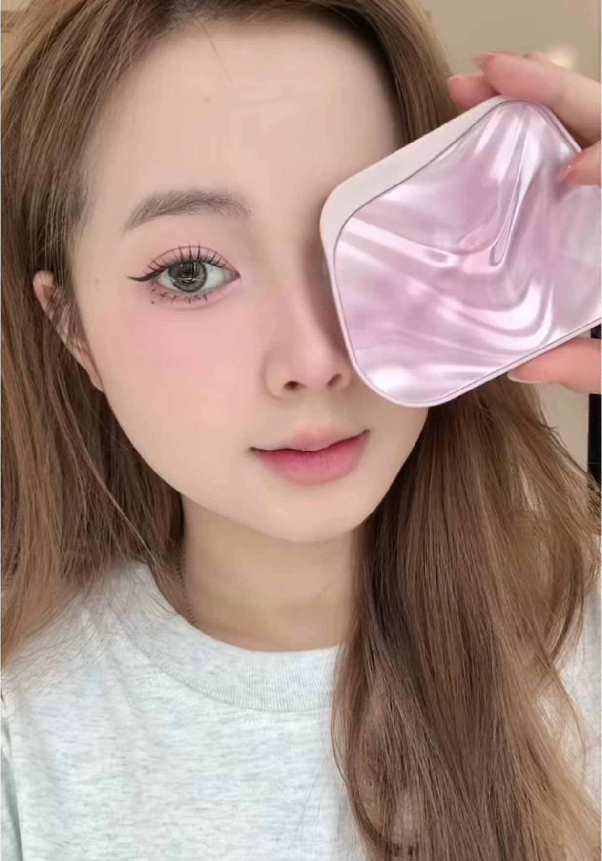 Bảng mắt tone hồng cho mí bà bánh bèo kk #focallure #makeuptonehongbaby 