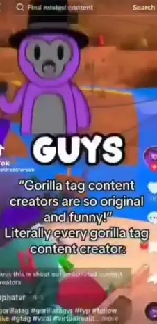 averg gtag plar 🥀💔🥭#gorillatag#gtag#lavachicken #fyp#fyppppppppppppppppppppppp #fypシ゚ #fypp #fypviraltiktok🖤シ゚☆♡ #uneployed 