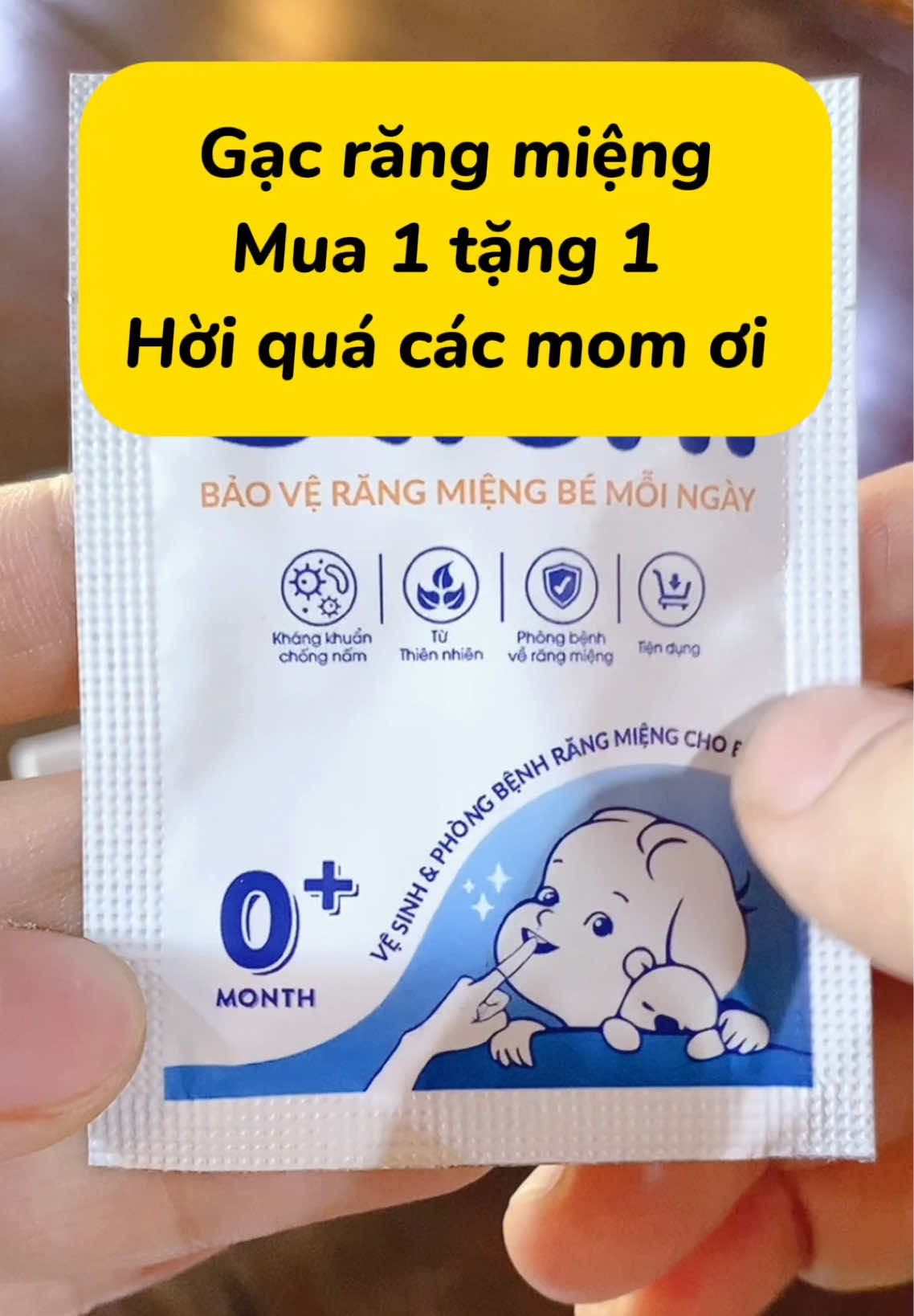 Gạc răng miệng Sachi có deal mua 1 tặng 1 nhé các mom ơi hời quá #mecocahana #gacrangmieng #gacroluoi #gacrangmiengsachi #sachi #chamcon #xuhuong 