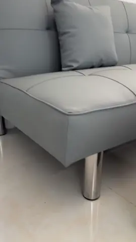 Combo ghế Sofa bed màu xám da tinh tế, dễ dàng vệ sinh #tiktok #tiktokshop #muataitiktokshop #sofa #sofabed #sofaphongkhach #combosofa 