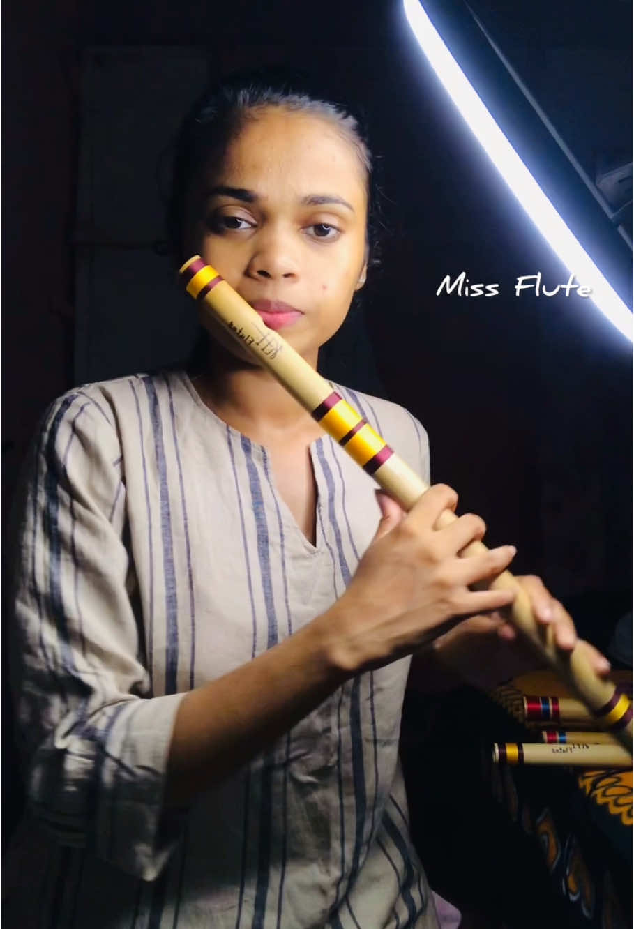 This one for Hindi songs lovers ❤️  Tum hi ho 🤍🍂 Watch full one on my YouTube channel - Link in Bio!  #fy #fypage #flute #flutemusic #missflute #viral #hindisong #tumhiho 