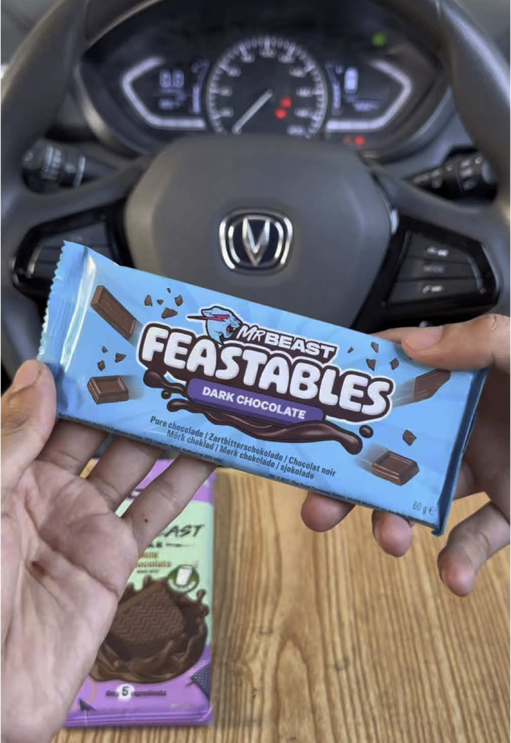Finally i tried @Feastables in 🇵🇰  If @MrBeast comment on this i will try more feastables🤩👌🏻 #yumstokes #feastables #mrbeast 