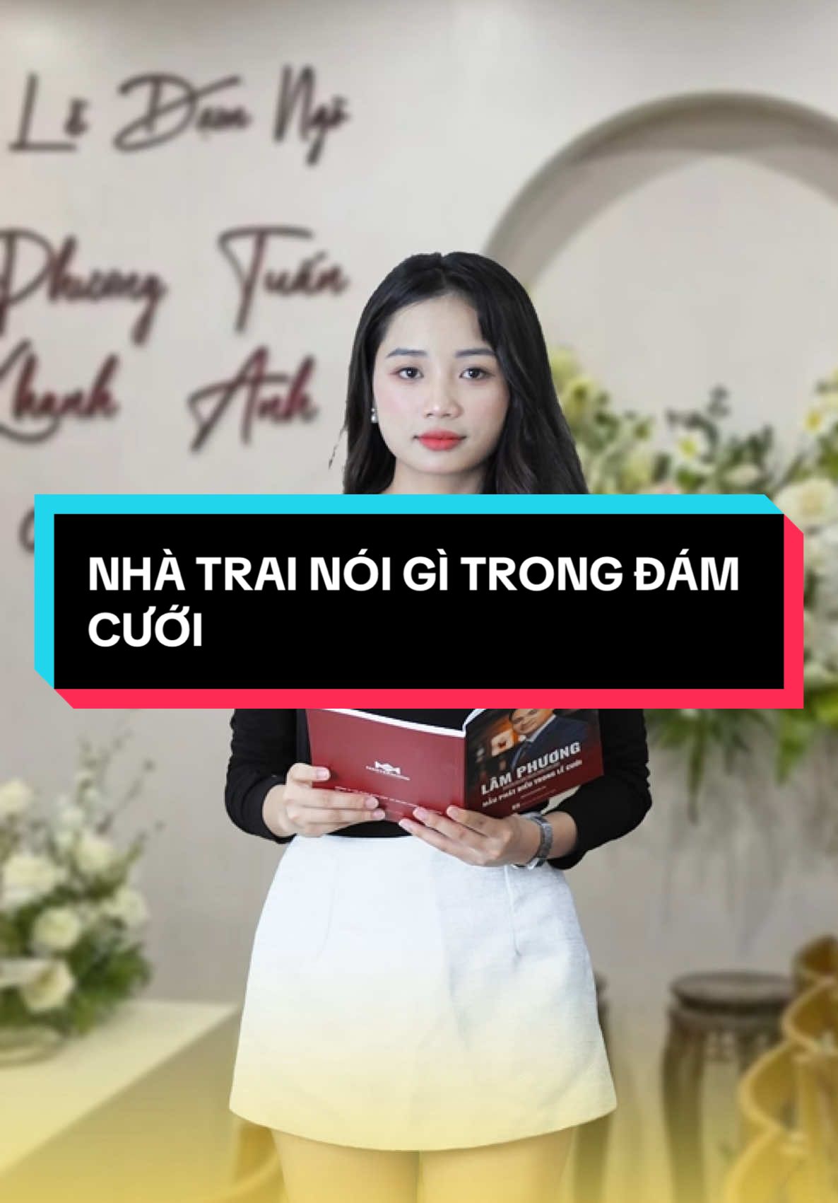 NHÀ TRAI NÓI GÌ TRONG ĐÁM CƯỚI #sachphatbieu #phatbieudamcuoi #damcuoi #hocphatbieu 
