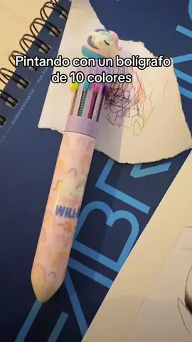 Quien dice que dibujar a color es caro? #dibuj #color #arte #retrato #realismo #boligrafo 