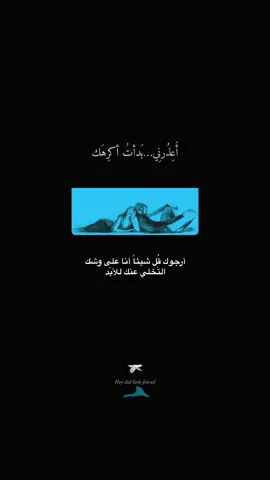 كنتُ أُحاولُ من أجلك، أنا الذي لا يُحاولُ حتى من أجل نفسه.